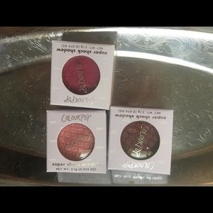 Brand New Colourpop Super Shock Shadows